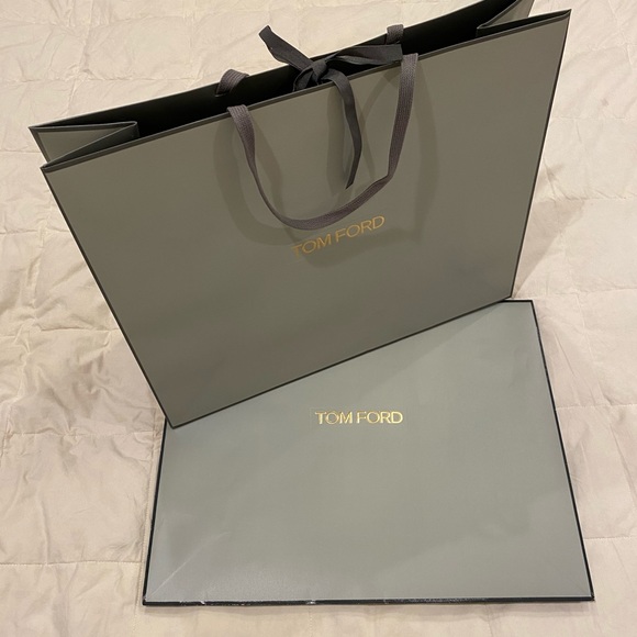 Tom Ford Medium Paper Shopping Bag x 2 - Picture 1 of 4